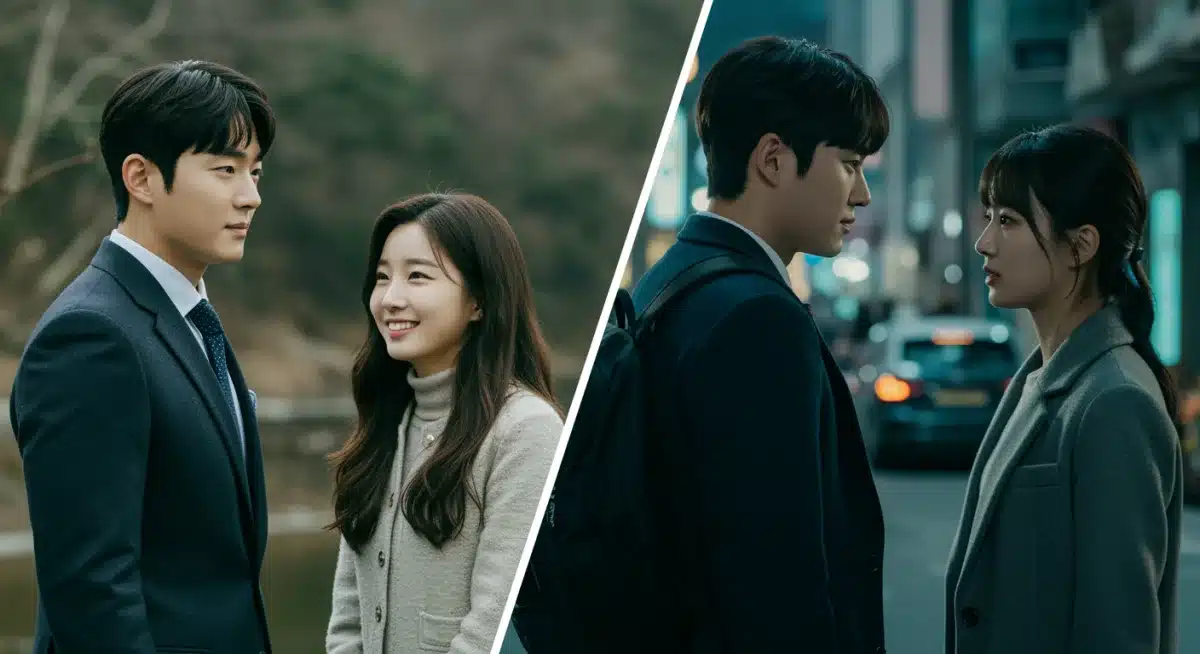 Classic versus contemporary K-Drama romance tropes side-by-side