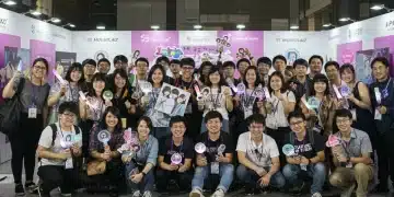 US Marketing Firms Eye Dorama Fandom for 2025 Campaigns Diverse dorama fans engaging at a vibrant fan event, showcasing integrated brand marketing.