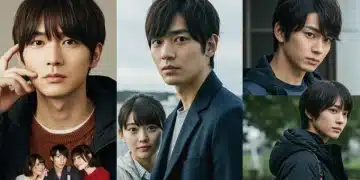 Dynamic collage of new J-dramas from January 2025, featuring diverse characters and settings.