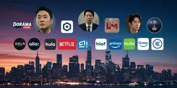 Comparison of US streaming giants' dorama catalogs in 2025, showing diverse Asian drama content.