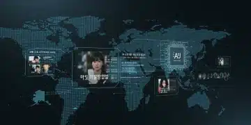 AI-powered subtitling interface for dorama, showcasing efficiency and global reach