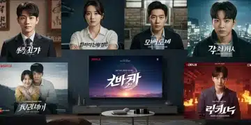 Vibrant collage of new Asian drama posters for January 2026 streaming releases